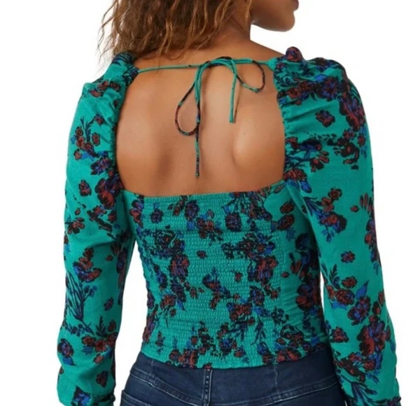 Free People Hilary Printed Top - Picture 2 of 3